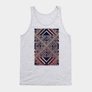 Tri. Abstract Pyramid Art Tank Top